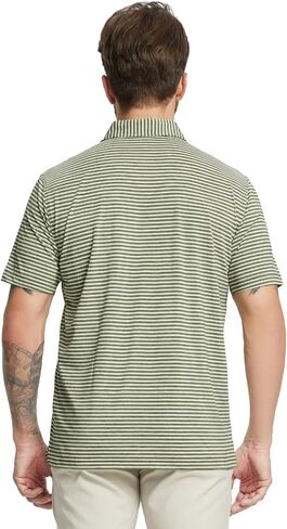 M Maelreg Golf Polo قمصان للرجال الأداء الرطبة الرطبة الجافة Fit Fit Collared Mens Polo قمصان قصيرة in Saudi Arabia