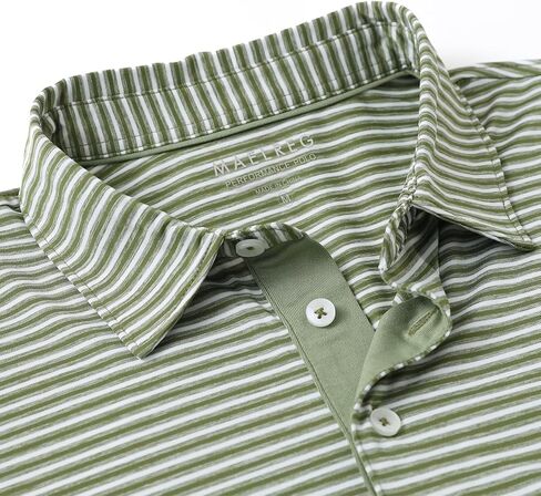 M Maelreg Golf Polo قمصان للرجال الأداء الرطبة الرطبة الجافة Fit Fit Collared Mens Polo قمصان قصيرة in Saudi Arabia