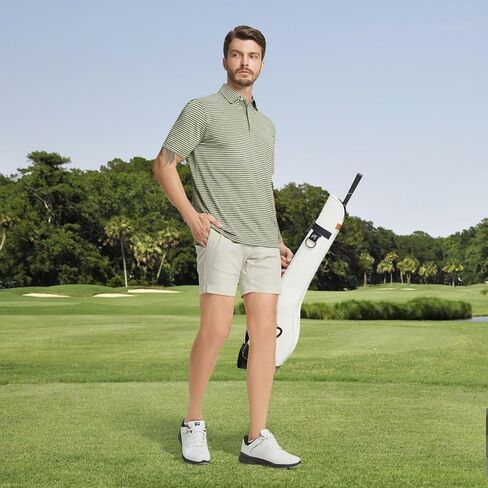 M Maelreg Golf Polo قمصان للرجال الأداء الرطبة الرطبة الجافة Fit Fit Collared Mens Polo قمصان قصيرة in Saudi Arabia
