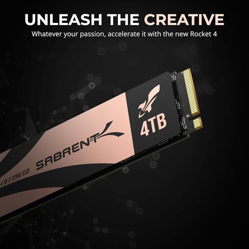SABRENT Rocket 4 2TB DRAM-LESS M.2 PCIe GEN 4 X4 NVMe SSD (SB-RKT4L-2TB) in Saudi Arabia
