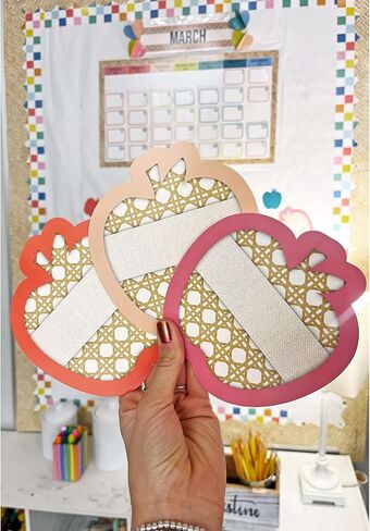 كارسون ديلوسا 12 قطعة We Belong Jumbo Hearts and Dots لوحة الإعلانات، قلوب ملونة ونقاط سوداء وبيضاء في الفصول الدراسية لتزيين لوحة الإعلانات، وديكور الفصل الدراسي المحايد in Saudi Arabia