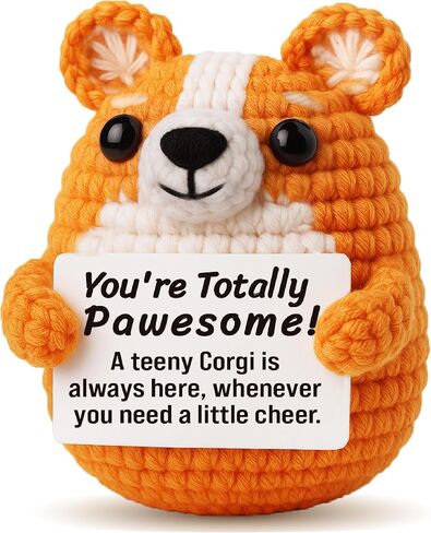2025 Graduation Gifts for Her Him with You DID IT Message Graduation Gift for Daughter Son Friends Nurse Women Men Her Him, Handmade Crochet Corgi Dog in Saudi Arabia