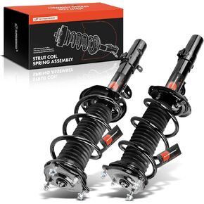 A-Premium Front Pair (2) مجموعة كاملة من STRUT و COIL Spring متوافقة مع Honda CR-V CRV 2017-2022 ، سائق ومسافر ، استبدل# 18920572 ، 18920573
