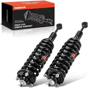 A-Premium Front Pair (2) Complete Strut and Coil Spring Assembly Compatible with Toyota Tacoma 2016 2017 2018 2019 2020, 4WD, Driver and Passenger Side, Replace# 28920773, 28920774