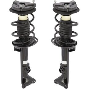 Scitoo Front Pair Strut & Spring Complete Assembly متوافق مع 2008-2009 لـ Mercedes-Benz C230 ، 2010-2011 لـ Benz C250 ، 2008-2011 for Benz C300 ، 2008-2014 for Benz C350 Complete Struts 1333049