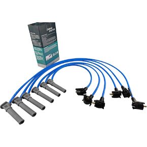 8.2MM High Performance Racing Spark Plug Wires Compatible with Ford Explorer (Sport Trac) Ranger Mazda B4000 Mercury Mountaineer SOHC 4.0L V6 2001-2011 Blue
