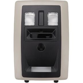 LED Dome Map Light Lamp Overhead Console Compatible with Dodge Ram 1500 2500 3500 4500 5500 Truck Map Lamp Assembly W/Back Glass Window Switch & Homelink Replaces 5SK70BD1AA