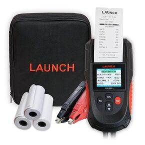 Car Battery Tester 12V 24V Load Tester, Launch BST-860S Digital Automotive Battery Alternator Tester with Printer, Charging Cranking System Analyzer for Cars Trucks Motorcycles SUVs ATVs RVs Boats