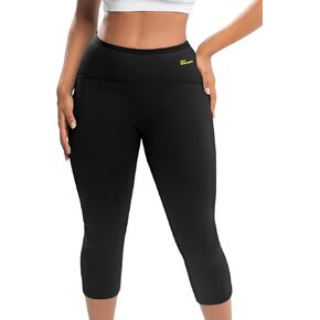 HOT SHAPERS Women’s Booty-Lifting Pants – High-Rise Tummy Control & Leg-Defining Pants for Lower Body Contouring