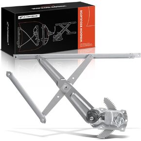 A-Premium Manual Window Regulator Compatible with Toyota Corolla 2003-2008, Front Right Passenger Side