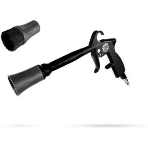 The Rag Company - The Ultra Air Blaster (Version 2) – Lift and Blast Dirt and Debris Away for Interior Detailing; Durable and Ergonomic Metal Design; Trigger Operated
