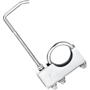 Exhaust Clamp with Hanger, 2.25" Exhaust Pipe Clamp Exhaust System Hanger Rear Muffler Hanger, Heavy Duty Universal Clamp On Exhaust Hanger for 2-1/4" Car Truck Exhaust Pipe (2.5 inch)