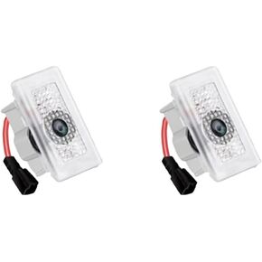 Never Fade LED Car Door Light Door Light Logo Welcome Logo Lights Accessories Compatible with Model 3 Y S X (2PCS)