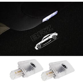 2 PCS LED LED LED LOGO Lights مجاملة جهاز عرض ليزر ترحيب Light Ghost Shadow Puddle Lamp متوافق مع الملحقات BRZ ZD8 2022 (BRZ-CAR ، ZD8 ؛ 2022-PRESERN)