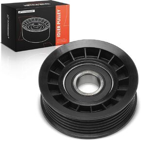 A-Premium Belt Idler Pulley Compatible with Chevrolet & Ford & GMC & Cadillac & Honda & Scion & Subaru & Suzuki & BMW & Toyota & Mazda & Acura & Isuzu & Lincoln & Mercury & Oldsmobile & Workhorse