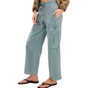 Free People Women's Park Ave Pants, Autumn Sky