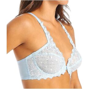 Women's Front Close Sexy and Lacey Cup Comfy Underwire Bra