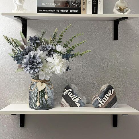 بقايا زهور مزيفة في إناء ، زهور فو في مزهرية ، مركزية مركزية لغرفة الطعام ، القطع المركزية للزهور للجداول ، الزهور الاصطناعية في مزهرية ، ديكور طاولة المطبخ ، ديكور طاولة القهوة in Kuwait