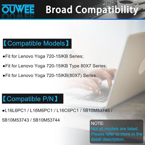 بطارية الكمبيوتر المحمول L17L3PG1 L17M3PG1 متوافقة مع Lenovo Legion Y530-15ICH Y7000 2019 1050 Y7000-2019-PG0 Y540-15IRH-PG0 Y540-17IRH-PG0 Y7000P Series Notebook L17M3PG3 L17C3PG1 11.34V 52.5 ذوي الخوذات البيضاء in Kuwait