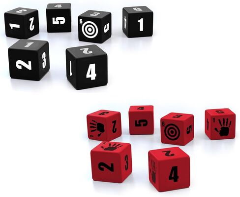 The Walking Dead Universe RPG: Base Dice - Roleplaying Game Accessory, 10 Dice Set, Free League Publishing in Saudi Arabia