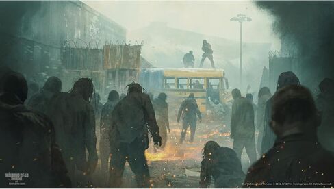 The Walking Dead Universe RPG: Base Dice - Roleplaying Game Accessory, 10 Dice Set, Free League Publishing in Saudi Arabia