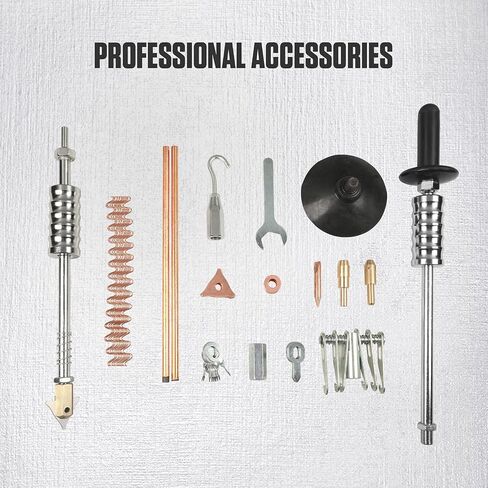 PLAYOCCAR Stud Welder Dent Repair Kit 110V, 3500A Spot Welder Dent Puller, 3KW Car Body Stud Welding Machine Multispot Bonnet Door Repair Tool Kit (3000, Watts) in Kuwait