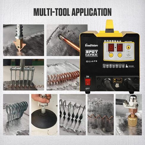 PLAYOCCAR Stud Welder Dent Repair Kit 110V, 3500A Spot Welder Dent Puller, 3KW Car Body Stud Welding Machine Multispot Bonnet Door Repair Tool Kit (3000, Watts) in Kuwait