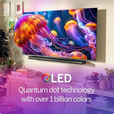 VIZIO 50-inch MQX Series Premium 4K 120hz QLED HDR Smart TV with Dolby Vision, Active Full Array, 240hz @ 1080p PC Gaming, WiFi 6E, and Alexa Compatibility M50QXM-K01, 2023 Model in Kuwait