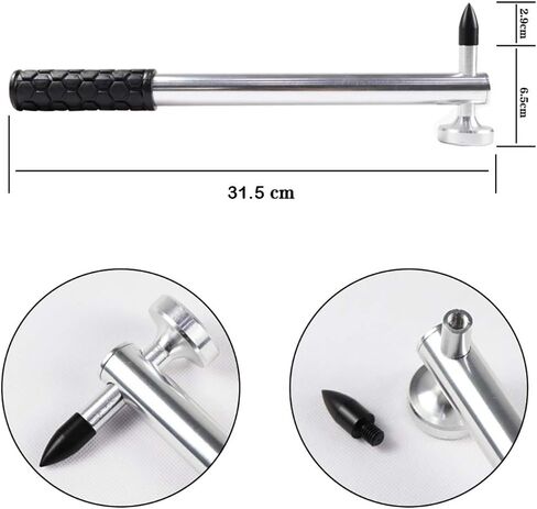 Ladyrosian Car Body Body Adminip Administs Hammer Hammer with head head head tap 22pcs rubber hammer removal levival اطف in Kuwait