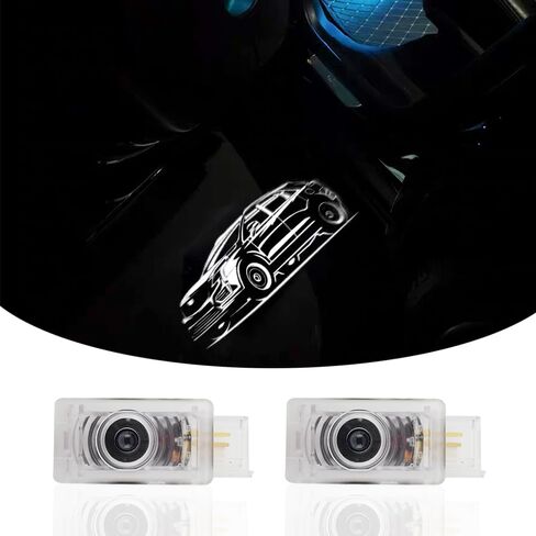 LED Door Logo Projector 3D Ghost Shadow Lights compatible for Cadillac XT5 Puddle Lights Welcome Courtesy Light Auto Accesories 2 Pack (XT5) in Saudi Arabia