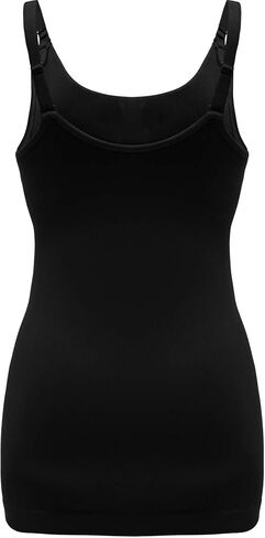 Women's Maternity Nursing Tank Tops with Built in Bra for Breastfeeding Camisoles Shirt 4Pack in Saudi Arabia