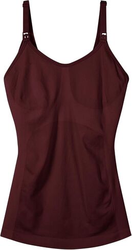 Women's Maternity Nursing Tank Tops with Built in Bra for Breastfeeding Camisoles Shirt 4Pack in Saudi Arabia
