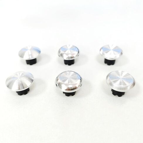 Hzxkqmil Metal Thumbsticks for PS5 Edge Controller, Replacement Custom Joystick Analog Stick Thumb Grips Accessories for PS5 Edge Controller (Black) in Kuwait