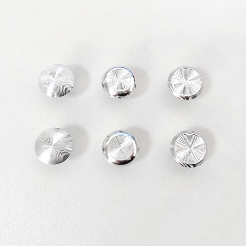 Hzxkqmil Metal Thumbsticks for PS5 Edge Controller, Replacement Custom Joystick Analog Stick Thumb Grips Accessories for PS5 Edge Controller (Black) in Kuwait