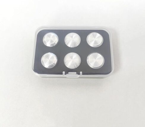 Hzxkqmil Metal Thumbsticks for PS5 Edge Controller, Replacement Custom Joystick Analog Stick Thumb Grips Accessories for PS5 Edge Controller (Black) in Kuwait