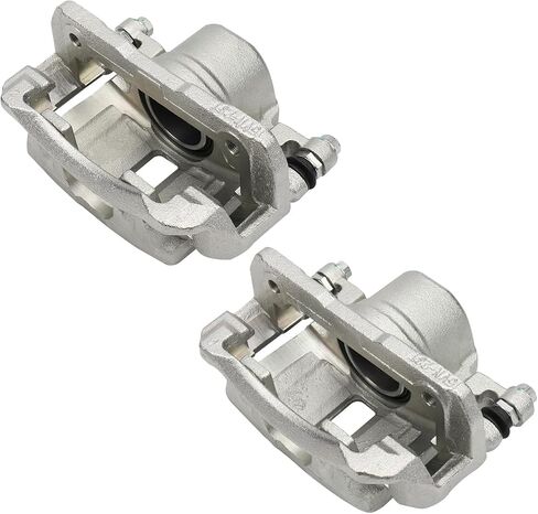 IRONTEK 19B2668 19B2669 Front Left & Right Side Disc Brake Calipers w/o Pads Fit for 2003 2004 2005 2006 2007 for Honda Accord V6 3.0L, Front Driver and Passenger Side Brake Calipers 19B2668 19B2669 in Kuwait