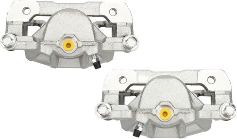 IRONTEK 19B2668 19B2669 Front Left & Right Side Disc Brake Calipers w/o Pads Fit for 2003 2004 2005 2006 2007 for Honda Accord V6 3.0L, Front Driver and Passenger Side Brake Calipers 19B2668 19B2669 in Kuwait