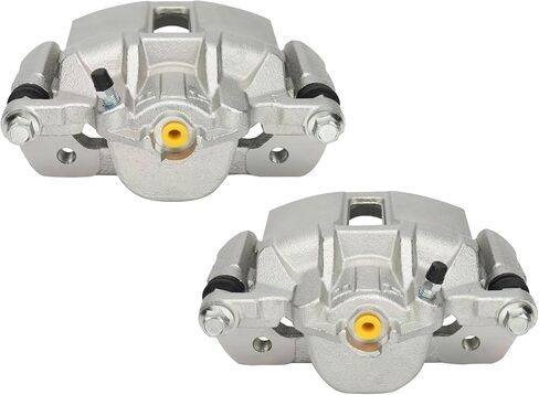 IRONTEK 19B2668 19B2669 Front Left & Right Side Disc Brake Calipers w/o Pads Fit for 2003 2004 2005 2006 2007 for Honda Accord V6 3.0L, Front Driver and Passenger Side Brake Calipers 19B2668 19B2669 in Kuwait