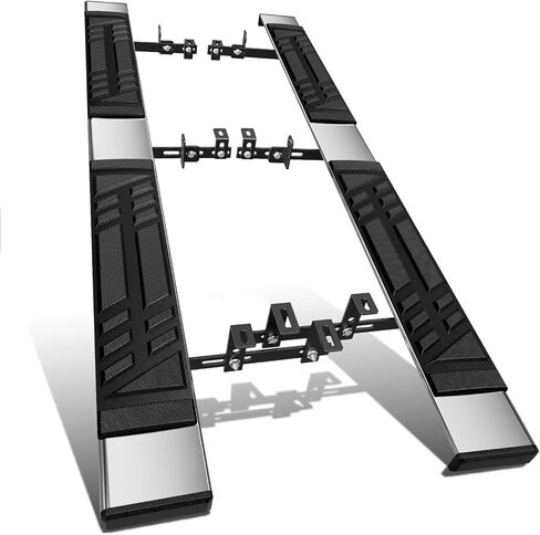 DNA MOTORING 6.5" Running Boards Side Steps Compatible with Chevy Equinox 2018-2025, STEPB-U-EQNX18-T1 in Kuwait