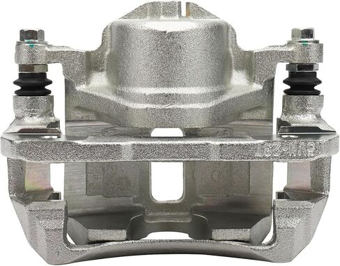 Irontek 19b2668 19b2669 الأمام اليسار واليمين القرص الفرجار الفرامل مع منصات مناسبة لعام 2003 2004 2005 2006 2007 لـ Honda Accord V6 3.0L ، السائق الأمامي والركاب الفرامل الجانبية 19B2668 19B26669 in Kuwait
