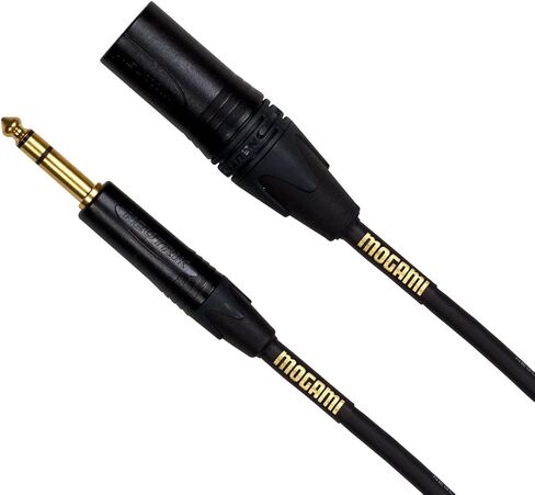 Mogami Gold TRS-XLRM-30 TRS to XLRM Cable, 30-Feet in Saudi Arabia