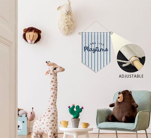 LICE PLAYTINE PLAYTING DECER DECER CANVAS Hanging Banner-Kids Room Room Room Room Congery Decor in Kuwait