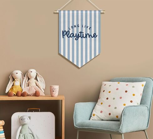 LICE PLAYTINE PLAYTING DECER DECER CANVAS Hanging Banner-Kids Room Room Room Room Congery Decor in Kuwait