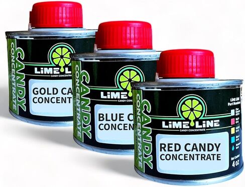 LIME LINE 4 OZ CONCTARE CONCTRATE ، طلاء السيارات قاعدة المذيبات (الحلوى الحمراء 4oz) in Kuwait