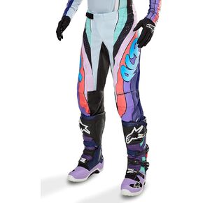 Alpinestars 3728224-387-28: Techstar Le Imperial Pants Double Purple/Blue/Black Sz 28