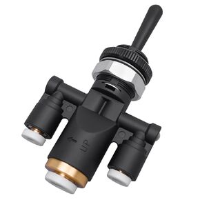 Air Window Toggle Valve Switch Fit for Peterbilt 379 Kenworth Truck Replace 818-0007-000 8180007000, Air Toggle Valve Switch Air Electric Paddle
