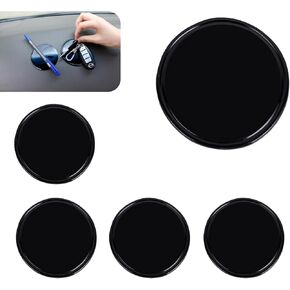 Silicone Gel Dash Pad, Sticky Gel Pads, Multi Function Removable Anti-Slip Pad, Car Dashboard Mirrors Holder, for Smartphone, GPS, Keys, Glasses