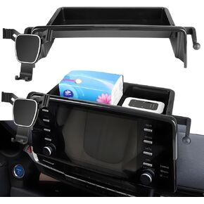 Car Phone Holder Center Console Organizer for Toyota Sienna 2021 2022 2023 2024 Auto Accessories Navigation Bracket Interior Decoration Screen Dash Board Mobile Cell Phone Mount case