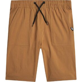 DKNY Boys Shorts - Stretch Fit Pull On Tech Shorts for Boys with Pockets and Elastic Waistband (Sizes: 8-16)