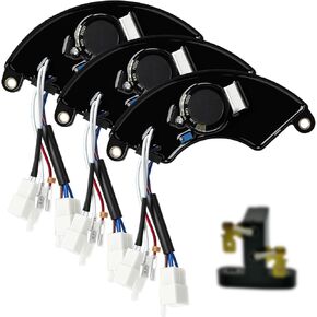 3 Pack 5000-8000 Watt Generator AVR Automatic Voltage Regulator Generator Part Rectifier 5-8kw 5500 6000 6500 7000 7500 8500 8750